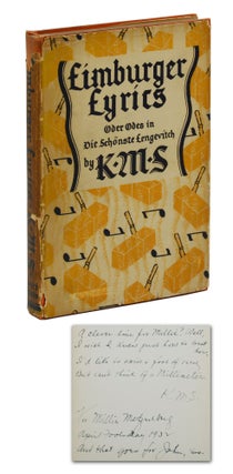 Item #140940768 Limburger Lyrics: Oder Odes in Die Schonste Lengevitch. Kurt M. Stein, KMS
