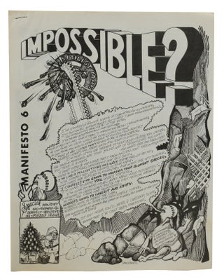 The Impossibilists: Imps Broadsides and Manifestos Nos. 2, 3, 5, 6, 7, 8, 9, & 10