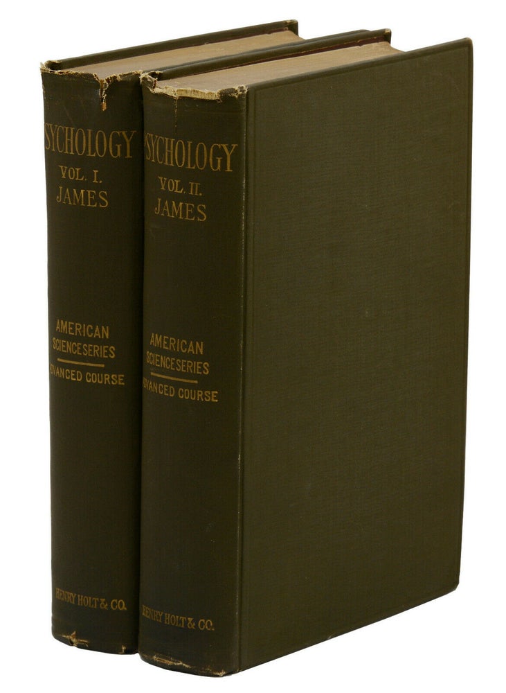 Item #140940804 The Principles of Psychology (American Science Series - Advanced Course). William James.