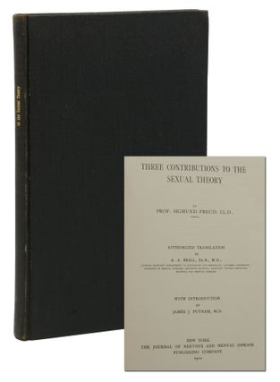 Item #140940871 Three Contributions to the Sexual Theory. Sigmund Freud