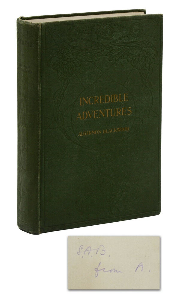 Item #140940922 Incredible Adventures. Algernon Blackwood.