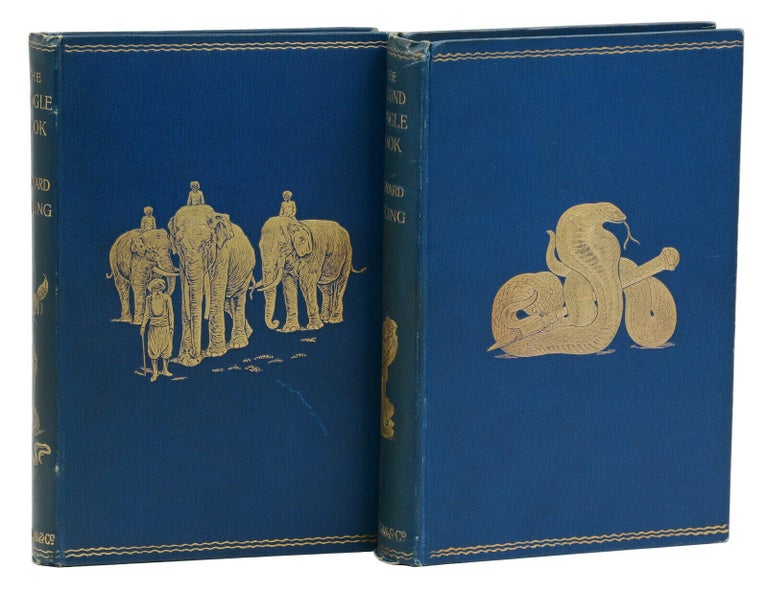 Item #140940985 The Jungle Book [with] The Second Jungle Book. Rudyard Kipling.
