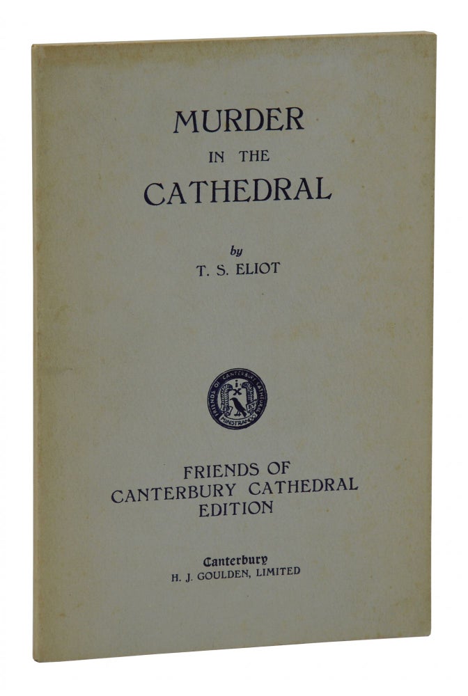 Item #140941004 Murder in the Cathedral. T. S. Eliot.