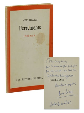Item #140941124 Ferrements: Poemes. Aime Cesaire