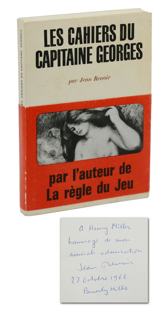 Item #140941132 Les Cahiers du Capitaine Georges. Jean Renoir, Henry Miller.