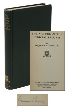 Item #140941135 The Nature of the Judicial Process. Benjamin N. Cardozo