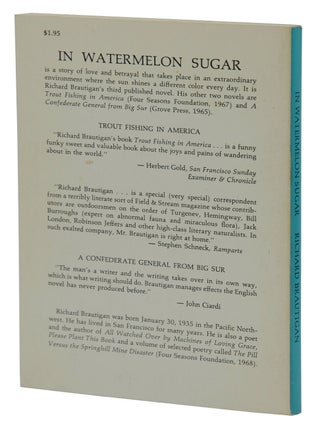 In Watermelon Sugar