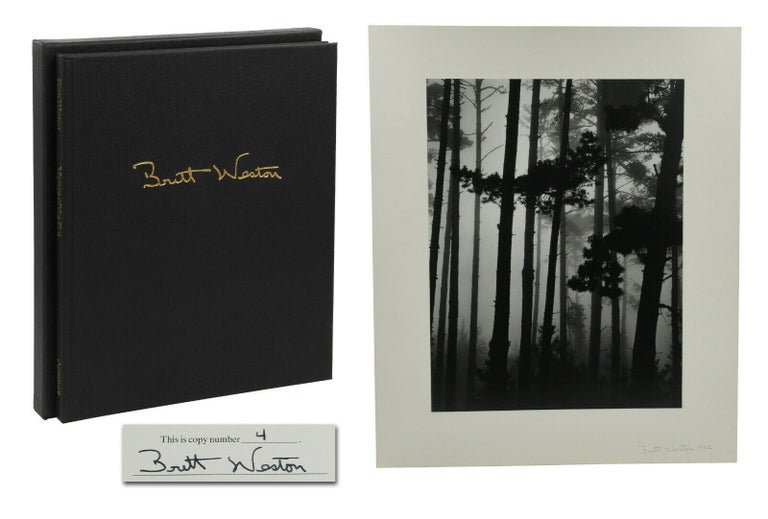 Item #140941179 Voyage of the Eye (with original silver gelatin photograph "Pines in Fog"). Brett Weston, Beaumont Newhall, Foreword.