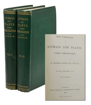 Item #140941214 The Variation of Animals and Plants under Domestication. Charles Darwin