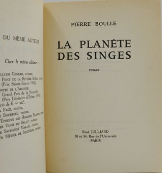 La Planete Des Singes [The Planet of the Apes]
