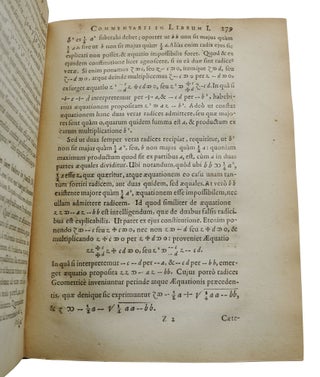 Geometria, a Renato Des Cartes Anno 1637 Gallice edita; nunc autem cum notis Florimondi De Beaune, in curia Bloesensi consilliari regii, in linguam Latinam versa, & commentariis illustrata, opera atque studio Francisci a Schooten, Leydensis, in Academia Lugduno-Batava, Matheseos Professoris, Belgice docentis.