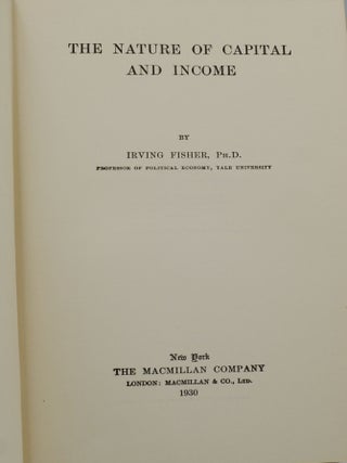 The Nature of Capital and Income