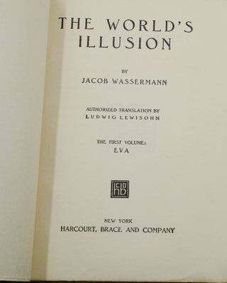 The World's Illusion, Volume 1: Eva