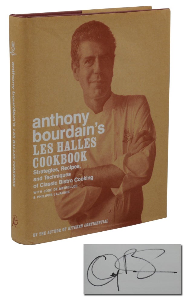 Item #140941314 Anthony Bourdain's Les Halles Cookbook. Anthony Bourdain, Jose De Meirelles, Philippe Lajaunie.