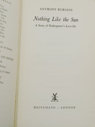 Nothing like the Sun: A Story of Shakespeare's Love Life