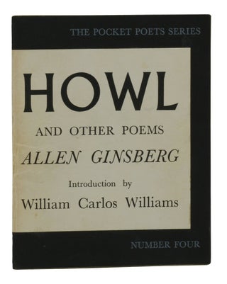 Item #140941339 Howl. Allen Ginsberg, William Carlos Williams, Introduction