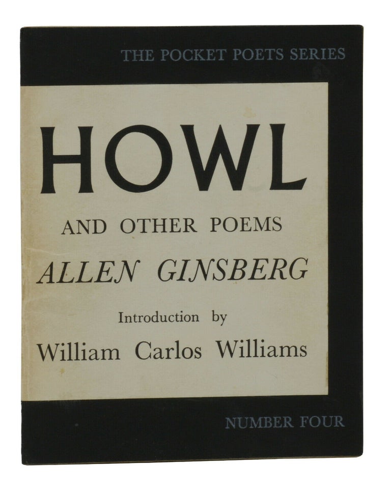 Item #140941339 Howl. Allen Ginsberg, William Carlos Williams, Introduction.