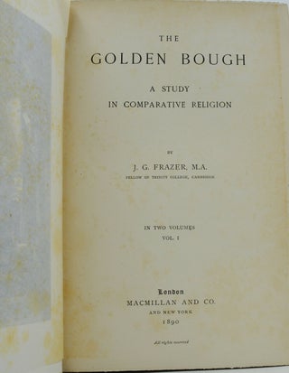 The Golden Bough: A Study in Comparative Religion