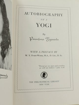 The Autobiography of a Yogi