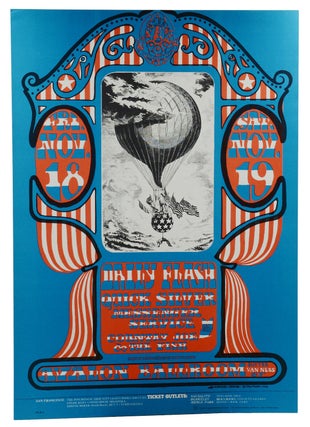 Item #140941510 Original psychedelic poster for Daily Flash, Quick Silver Messenger Service, &...