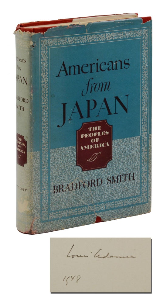 Item #140941571 Americans from Japan (The Peoples of America Series). Bradford Smith, Louis Adamic, Series.