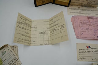 Wallet of union documents from an American female welder in WWII