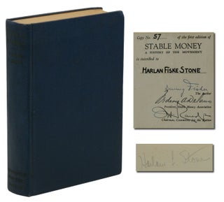 Item #140941710 Stable Money. Irving Fisher