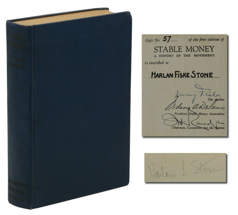 Item #140941710 Stable Money. Irving Fisher.