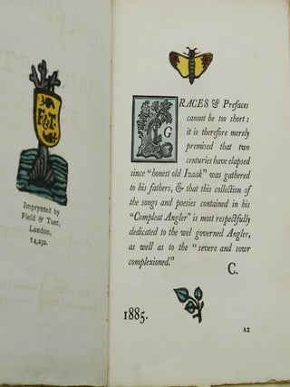 Izaak Walton: His Wallet Booke