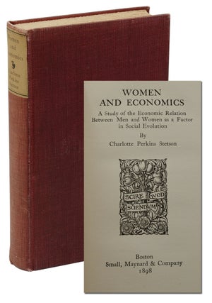 Item #140941747 Women and Economics. Gilman, Charlotte Perkins Stetson