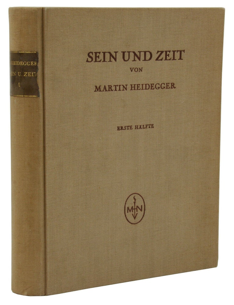 Item #140941752 [Being and Time] Sein und Zeit. Martin Heidegger.