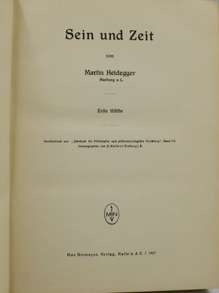 [Being and Time] Sein und Zeit