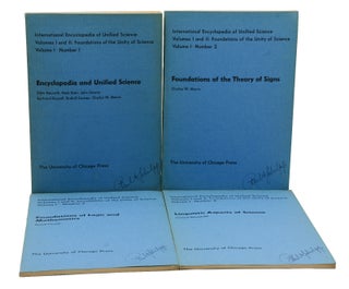 International Encyclopedia of Unified Science, Volume 1 Numbers 1-8