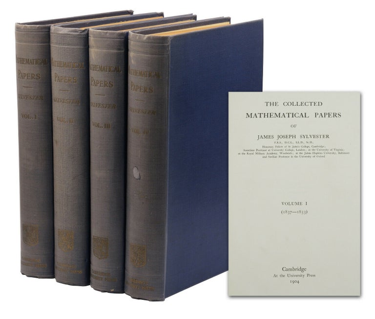 Item #140941786 The Collected Mathematical Papers of James Joseph Sylvester. James Joseph Sylvester.