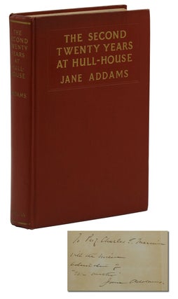 Item #140941815 The Second Twenty Years at Hull House. Jane Addams