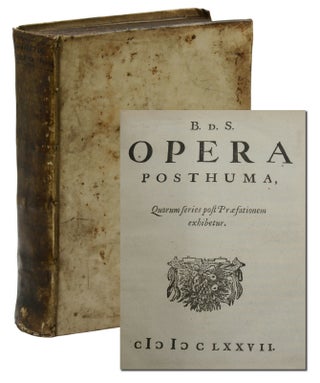 Item #140941835 Opera Posthuma. Baruch Spinoza