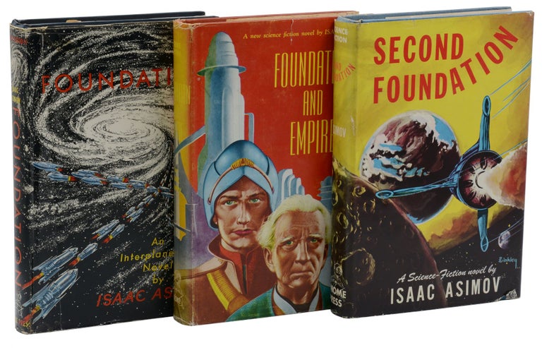 Item #140941865 The Foundation Trilogy: Foundation, Foundation and Empire [and] Second Foundation. Isaac Asimov.