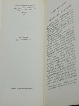 Albert Einstein: Philosopher-Scientist