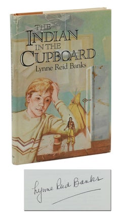 Item #140941914 The Indian in the Cupboard. Lynne Reid Banks, Brock Cole, Illustrations
