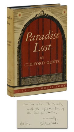 Item #140941960 Paradise Lost: A Play in Three Acts. Clifford Odets, Fredric March