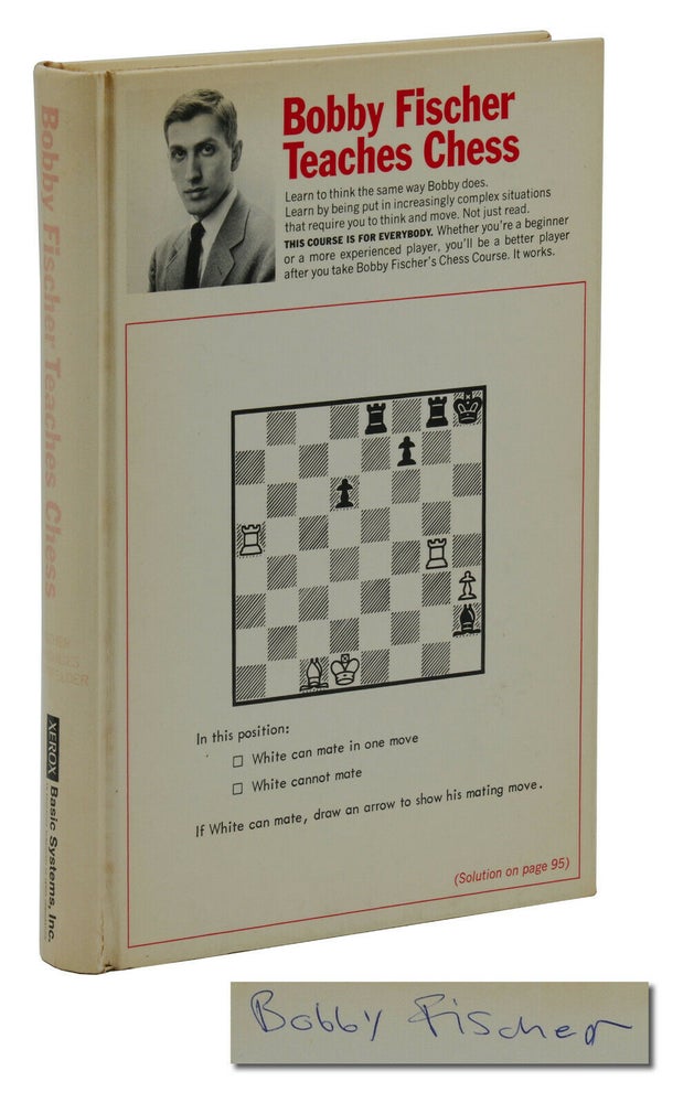 Item #140941965 Bobby Fischer Teaches Chess. Bobby Fischer, Stuart Margulies, Donn Mosenfelder.