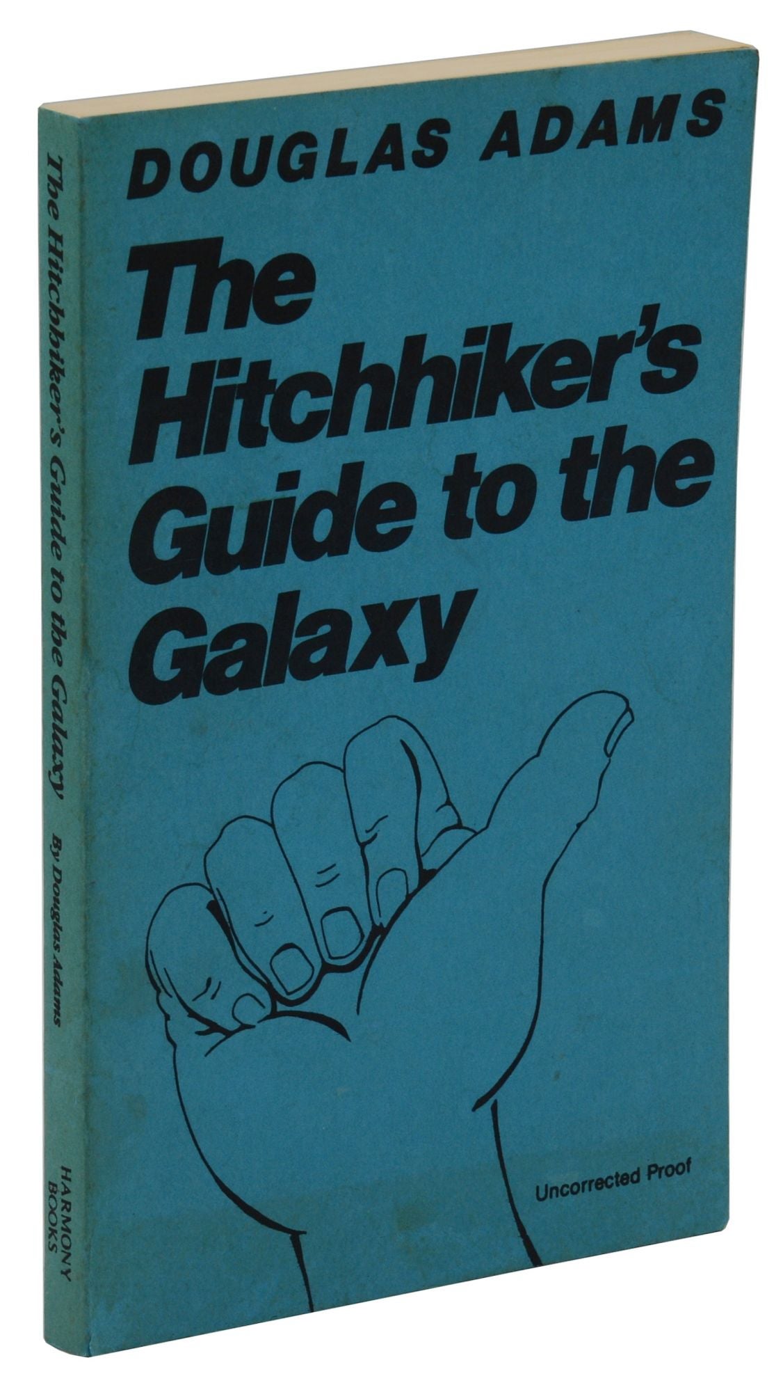 The　Hitchhiker's　Edition　Guide　Douglas　to　the　Proof　the　Galaxy　Adams　Uncorrected　of　First　American