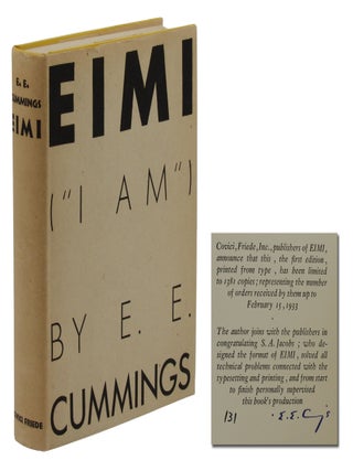 Item #140942018 Eimi. E. E. Cummings