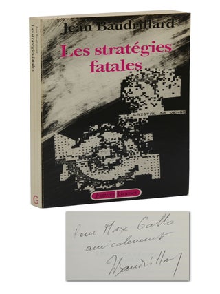 Item #140942021 Les strategies fatales (Fatal Strategies). Jean Baudrillard, Max Gallo