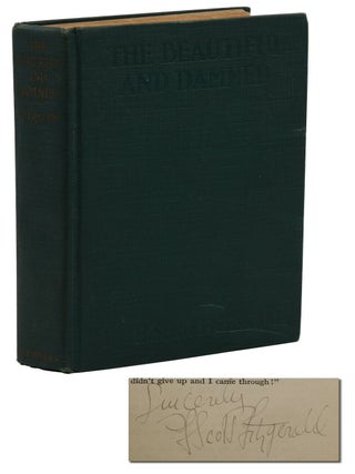 Item #140942048 The Beautiful and Damned. F. Scott Fitzgerald