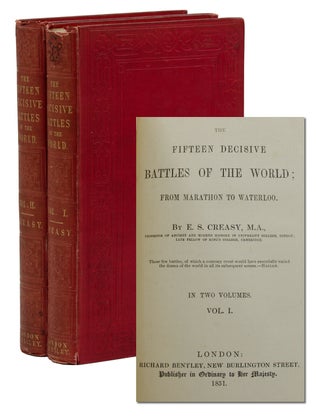 Item #140942051 The Fifteen Decisive Battles of the World. E. S. Creasy