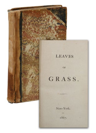 Item #140942074 Leaves of Grass (with "Songs Before Parting"). Walt Whitman