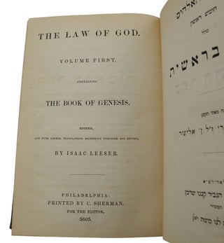 The Law of God [Pentateuch]