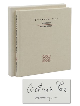 Item #140942083 Sunstone / Piedra de Sol. Octavio Paz, Eliot Weinberger