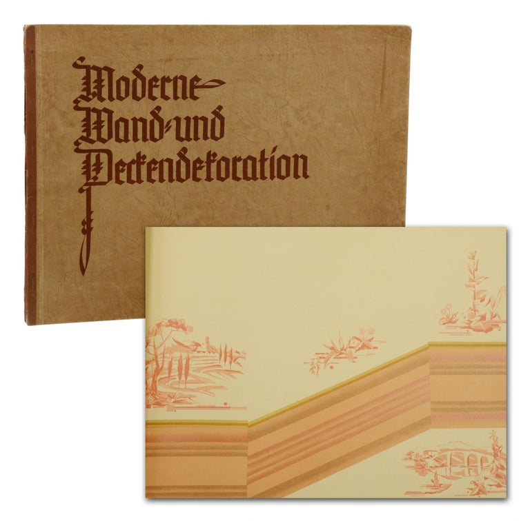 Item #140942085 Moderne Wand und Deckendekoration (1930s German wallpaper catalog). Karl Luth.
